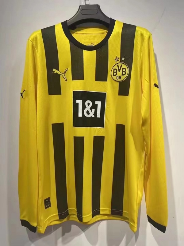 22-23 Dortmund home long sleeves